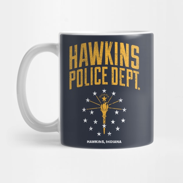 Hawkins Police Dept. by huckblade